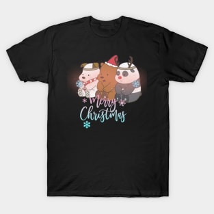 Christmas panda T-Shirt